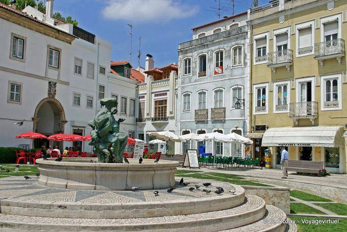 The Republic Square, Alcobaça - Portugal