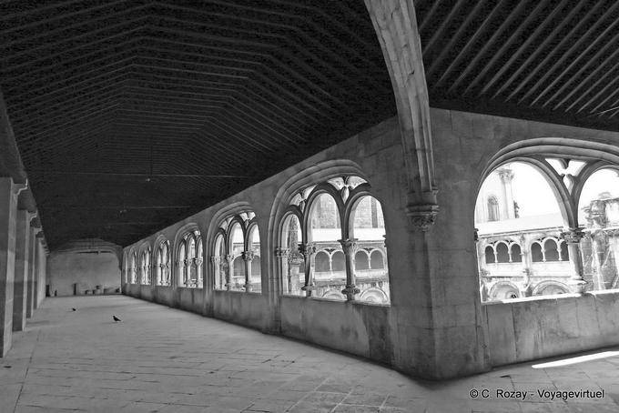 Second floor of the Cloister of Silence, Alcobaça - Portugal
