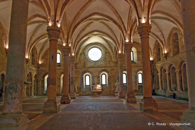 The monks' refectory, Alcobaça Monastery - Portugal