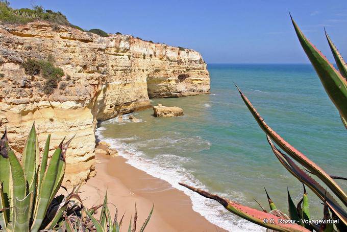 Landscape of the Algarve coast - Portugal