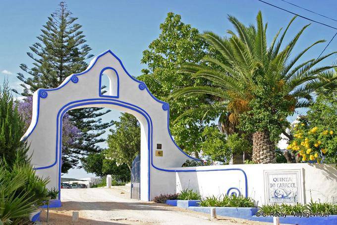 Entrance to the Quinta Caracol, Algarve - Portugal