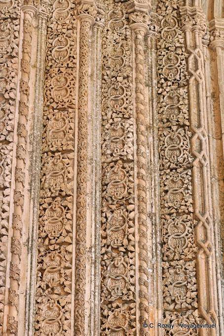 Decoration of the funeral Rotonde, imperfect Chapel, Batalha - Portugal