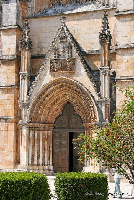 The transept portal, Monastery of Santa Maria da Vitoria, Batalha - Portugal