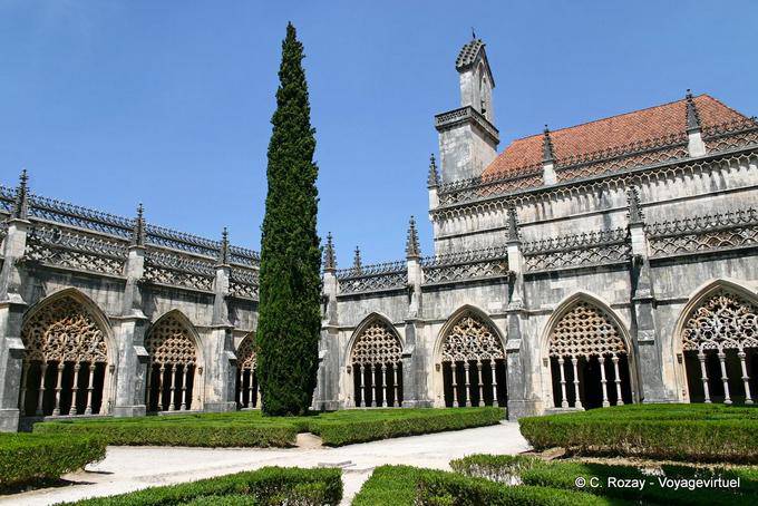 Exteriors of the cloister of King João I, Dominican Monastery of Batalha - Portugal