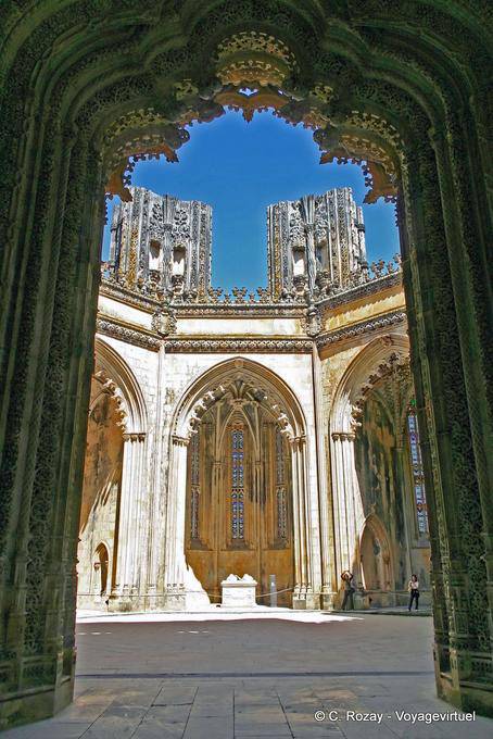 Batalha, unfinished chapels in the open - Portugal