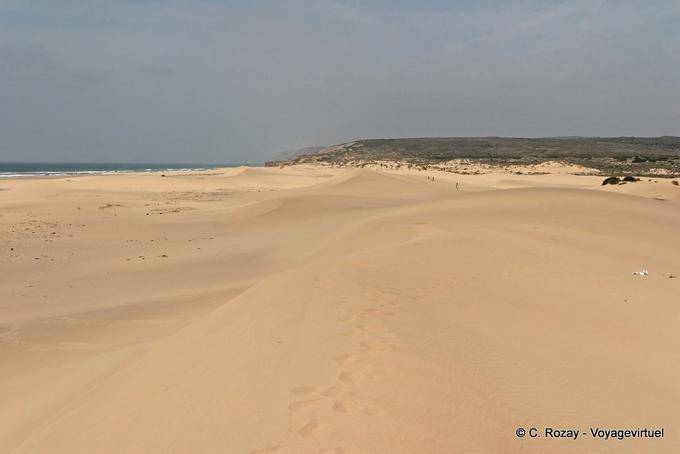 Sea and dune Praia do Bordeira, Carrapateira - Portugal