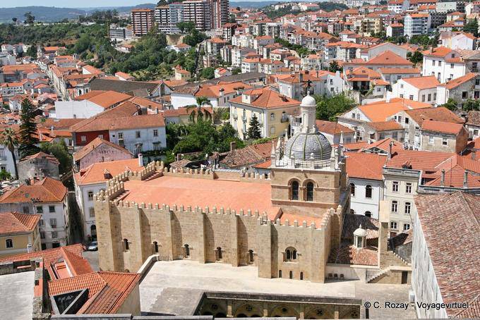 Sé Velha and the city of Coimbra - Portugal
