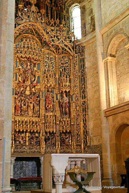 The main altar, Sé Velha, Coimbra - Portugal
