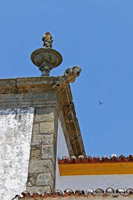 Gargoyle of the church of Crato - Portugal