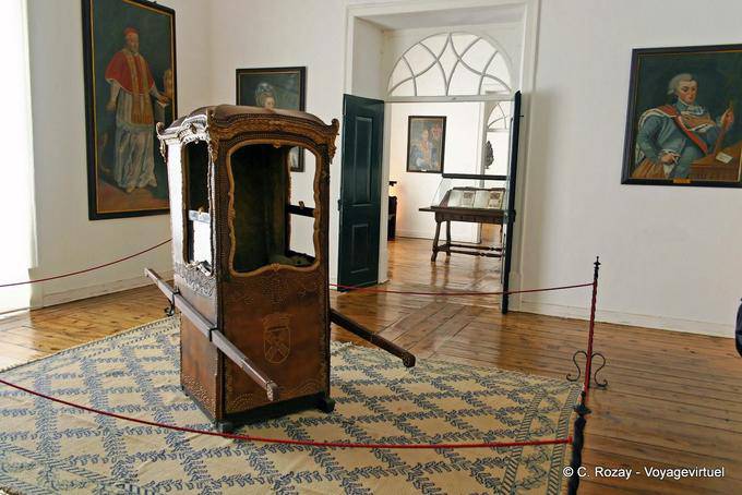 Sedan Chair, Palace of the Dukes of Cadaval, Évora - Portugal