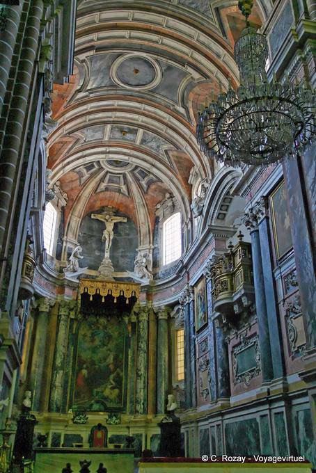 Nave vault of the Cathedral of Our Lady of the Assumption, Évora - Portugal