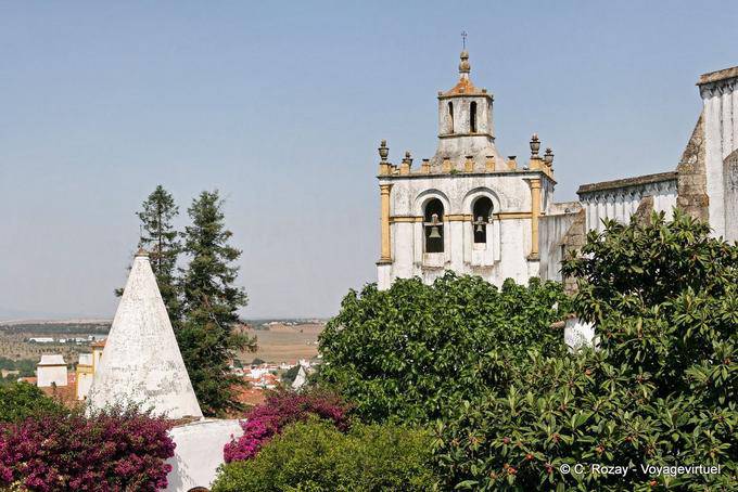 Evora, behind the back garden Colegiais - Portugal