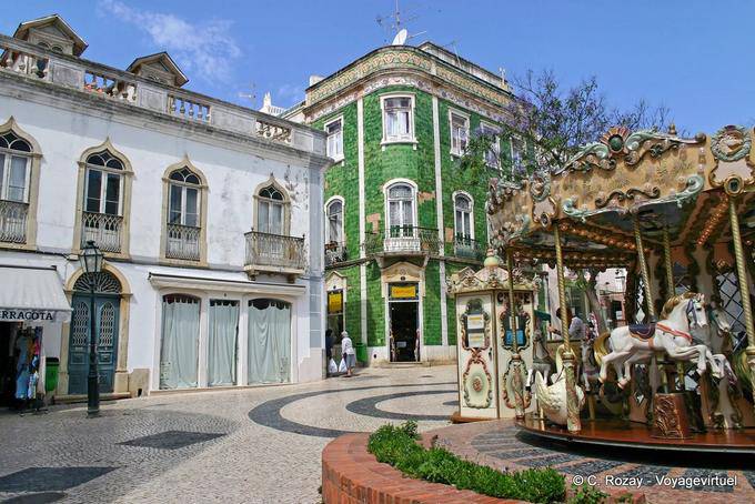 The green house, Praça Luís de Camões, Lagos - Portugal