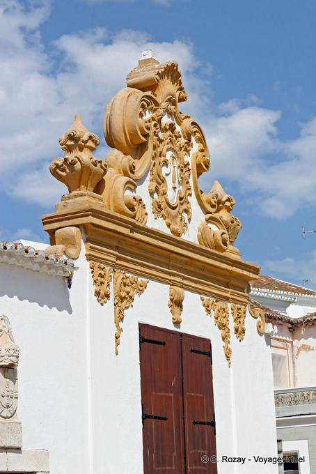 Lagos, typical decoration of the Regimental Warehouse - Portugal