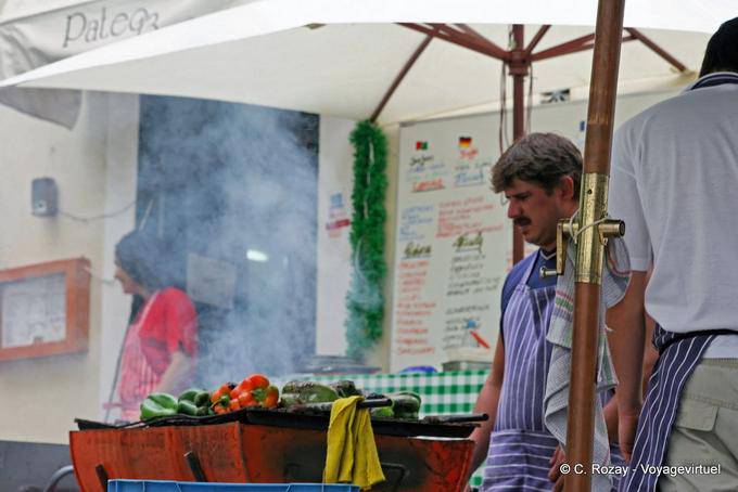 The grills of Alfama, Lisbon - Portugal