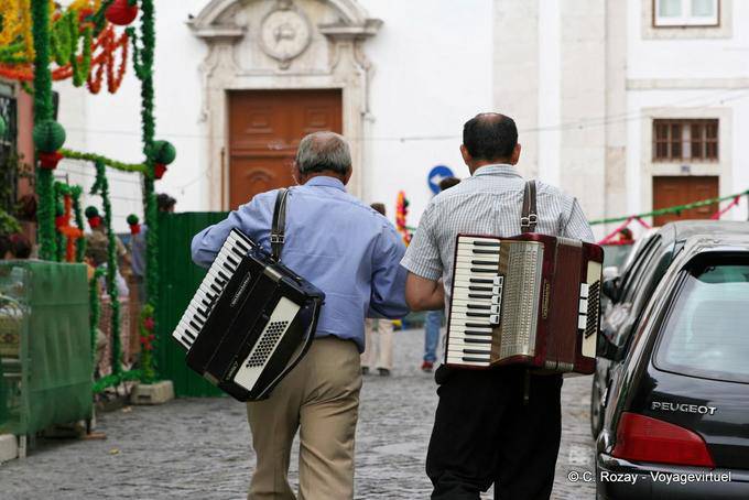 Accordionists, Alfama, Lisbon - Portugal
