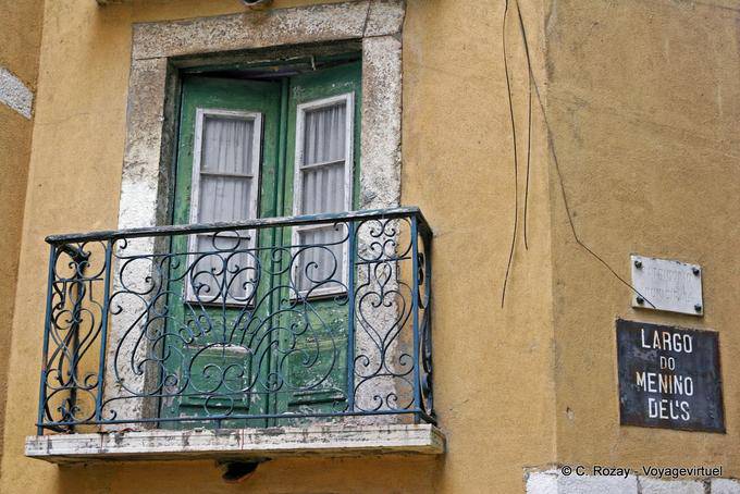 Largo do Menino Deus, Alfama, Lisbon - Portugal