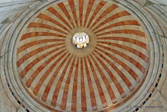 Under the dome of Santa Engrácia, Graça, Lisbon - Portugal