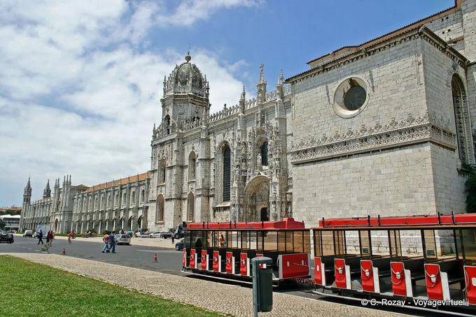 Jeronimos Monastery, general view, Lisbon - Portugal