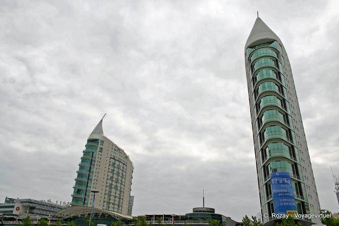 The buildings of Nações, Lisbon - Portugal