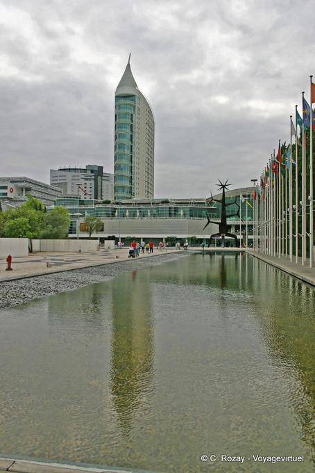 Reflection at the Nations Park, Lisbon - Portugal