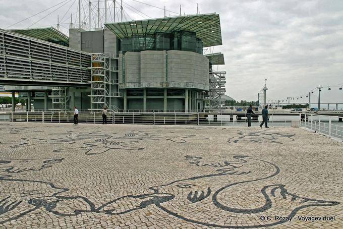 Exterior View of the Aquarium - Oceanarium, Lisbon - Portugal