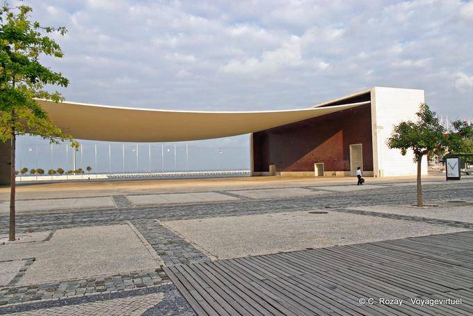 The Portugal Pavilion designed by Álvaro Siza Vieira, Nações, Lisbon - Portugal