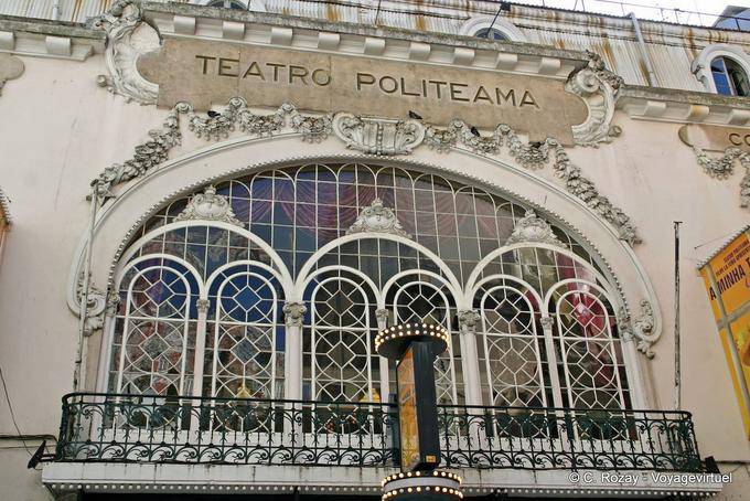 Teatro Politeama, Rua das Portas de Santo Antao, Lisbon - Portugal