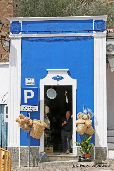 Mértola, the bazaar of Rua Alves Redol - Portugal
