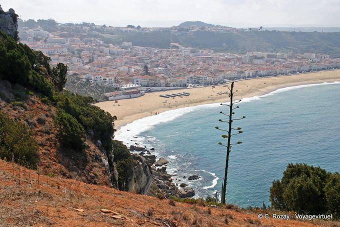 Panorama Praia, Nazare - Portugal