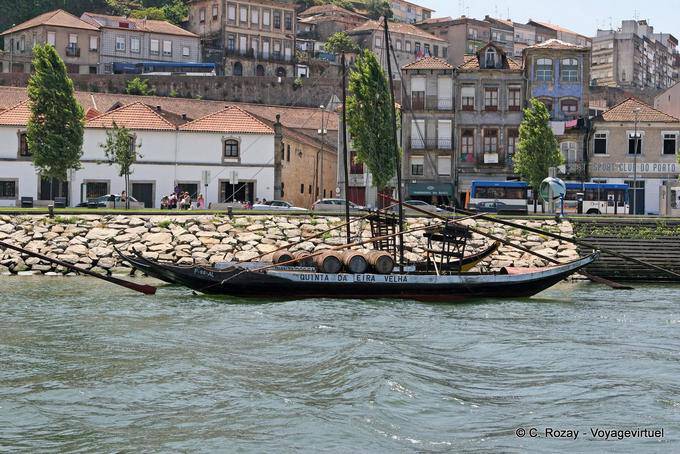 Nova de Gaia, the Quinta da Eira Velha rabelos - Portugal