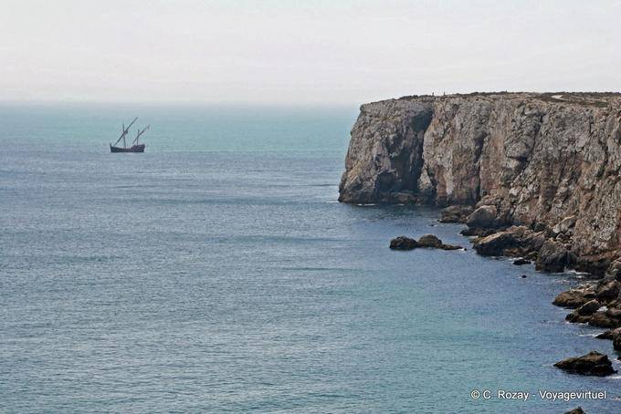 Cliff Cape Saint Vincent, Sagres - Portugal