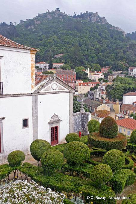 The Topiary Park of the National Palace and the Castelo dos Mouros, Sintra - Portugal