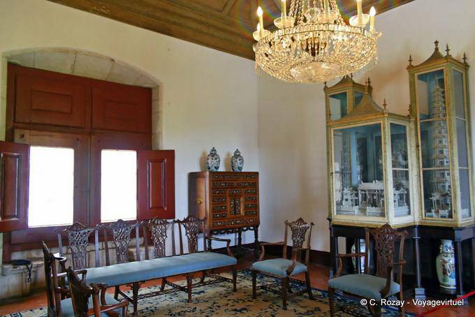 One of the salons of the National Palace, Sintra - Portugal