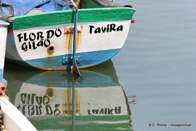 Flor do Gilao, reflection in the river, Tavira - Portugal
