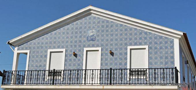 A house covered with tiles, Torreira - Portugal