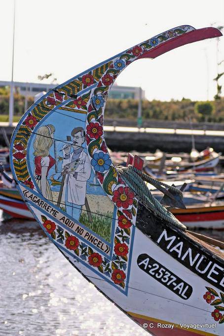 Take me here (Agarre-me aqui no pincel), Moliceiro, Torreira - Portugal