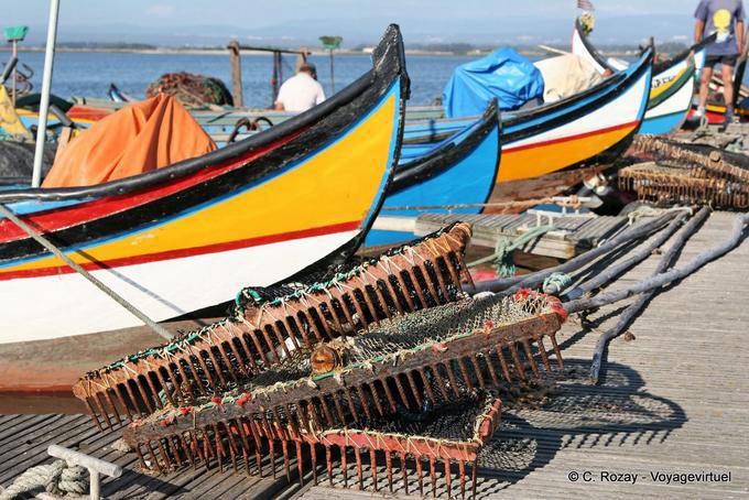 Fishing rakes, Torreira - Portugal