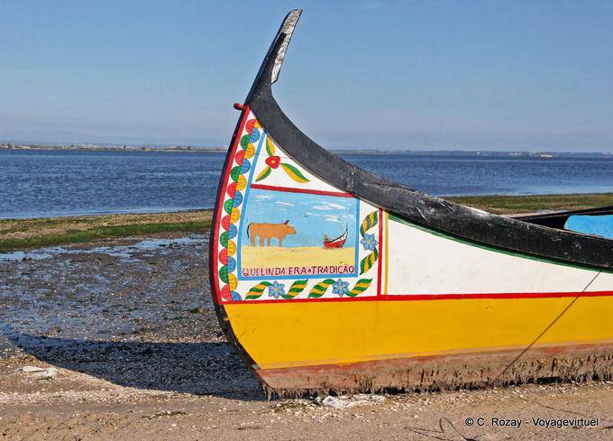 As tradition was beautiful, painting, (Que linda era Tradição) Torreira - Portugal