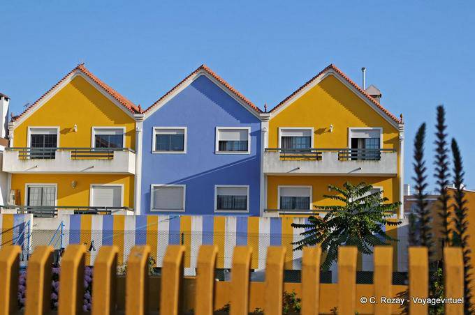 Colors houses, Torreira - Portugal