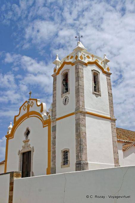 The bell tower of the Igreja de Nossa Senhora da Conceição, Vila do Bispo - Portugal