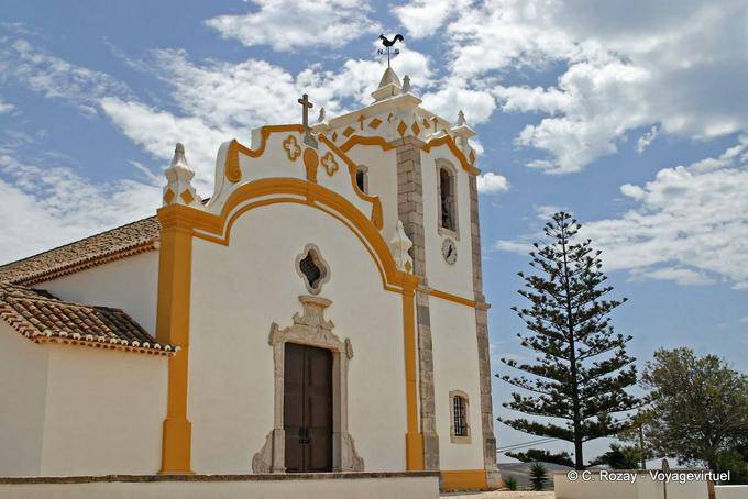 The front of the Mother Church, Vila do Bispo - Portugal