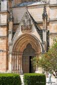 The transept portal, Monastery of Santa Maria da Vitoria, Batalha, Portugal.