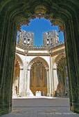 Batalha, unfinished chapels in the open, Portugal.