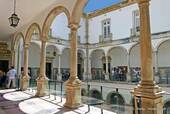 Former cloister inside the University of Coimbra, Portugal.