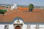 The roofs of the city of Évora, Portugal.
