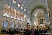 Inside the Basilica of Our Lady of Fátima, Portugal.