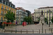 Praça Luís de Camões‎ Bairro Alto Lisbon, Portugal