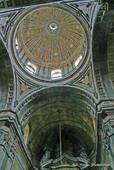 The dome of the Basilica da Estrela, Lisbon, Portugal.