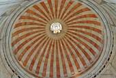 Under the dome of Santa Engrácia, Graça, Lisbon, Portugal.